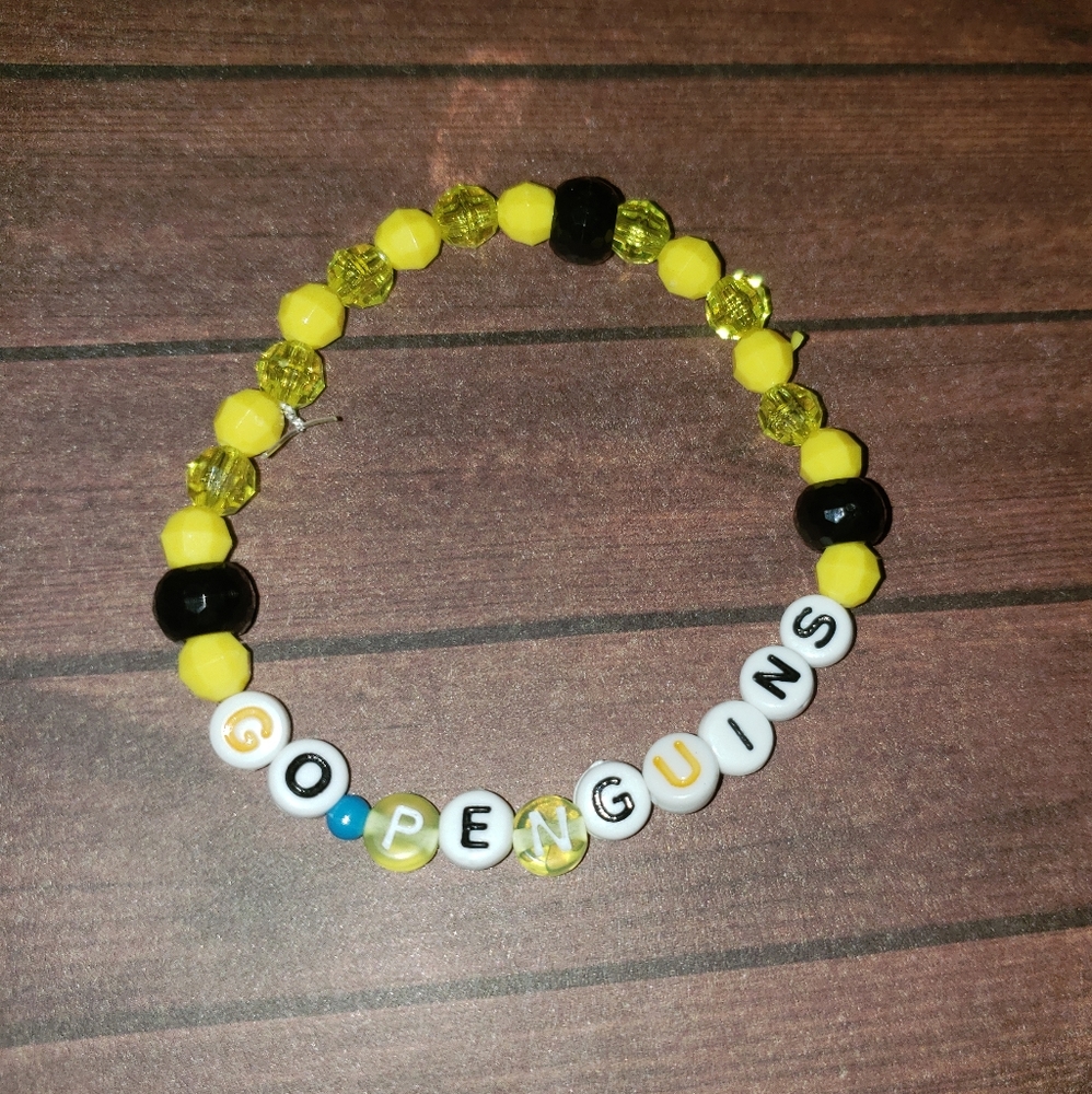 Go Penguins bracelet
